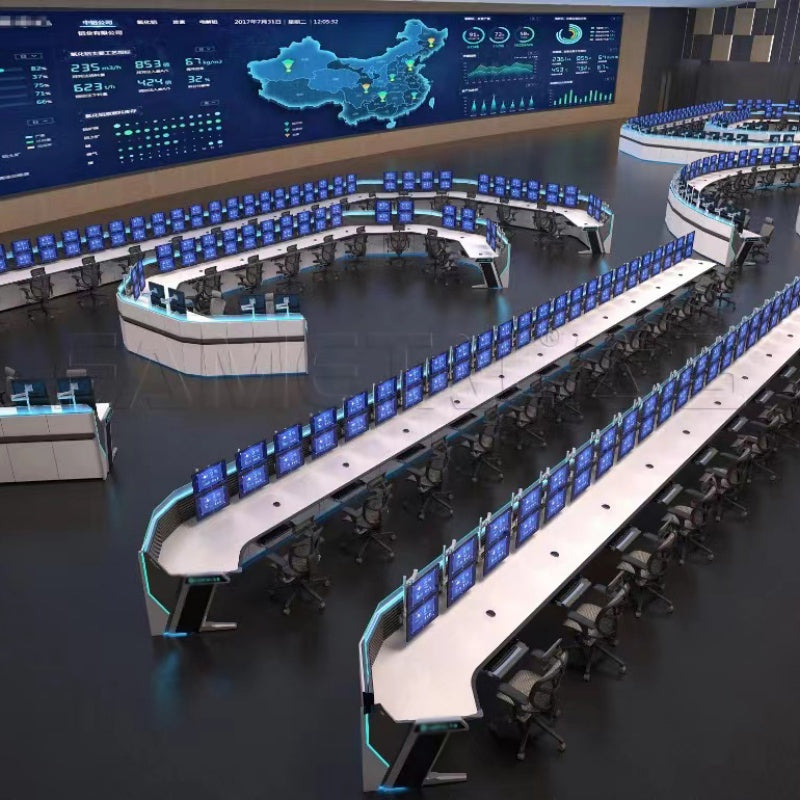 Console Desk Command center console Control Room Console Furniture